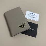 Prada passport in grey 01 10x14cm - 6