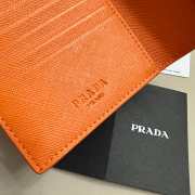 Prada passport in orange 01 10x14cm - 2