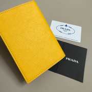 Prada passport in yellow 01 10x14cm - 4