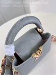 Louis Vuitton M23280 Capucines Mini Bag In Gray 21x14x8cm - 6