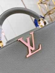 Louis Vuitton M23280 Capucines BB Bag In Gray 27x18x9cm - 6