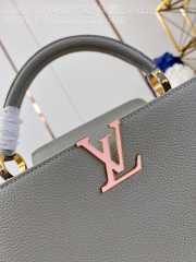 Louis Vuitton M23280 Capucines MM Bag In Gray 31.5x20x11cm - 5