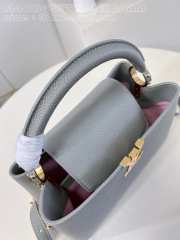 Louis Vuitton M23280 Capucines MM Bag In Gray 31.5x20x11cm - 4