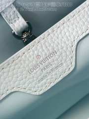 Louis Vuitton M23289 Capucines BB Bag In Blue Glacier 27x18x9cm - 6