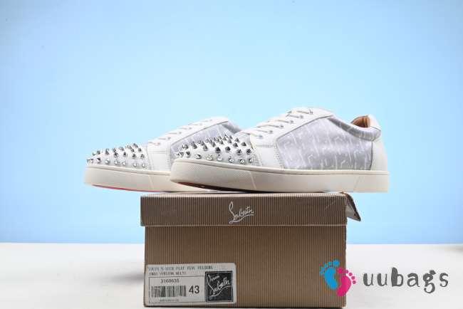 Louboutin white sneaker size 43 - 1