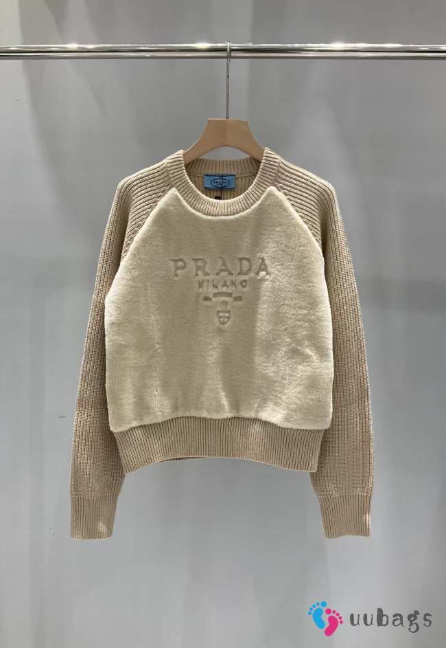 Prada Wool Sweater Beige - 1