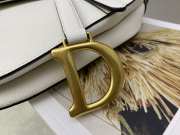 Dior Saddle M0446 White Bag 25.5x20x6.5cm - 4