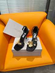 Jimmy Choo high heel sandal with yellow flowers 10cm - 5