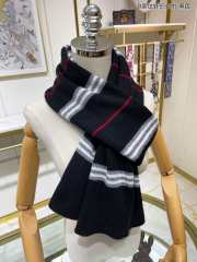 Burberry wool scarf 3 colors 28x190cm - 4