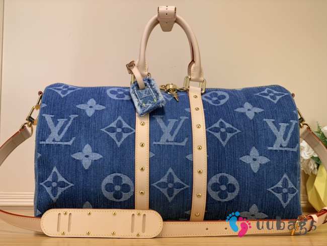 Louis Vuitton M24315 New LV Remix Keepall Bandoulière 45x27x20cm - 1