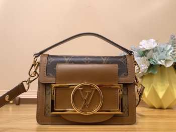 Louis Vuitton M46537 Mini Dauphine Lock XL Handbag 20x15x9cm