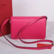 Valentino Garavani Letter Bag In Pink Rose 24x15.5x7cm - 4