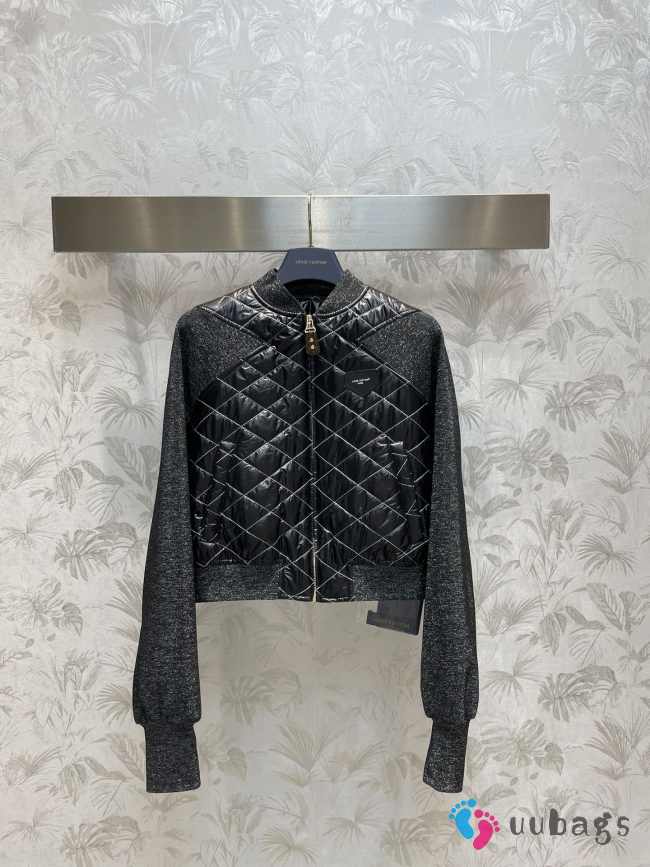 Louis Vuitton 1AFFP8 Quilted Malletage Bomber Jacket  - 1