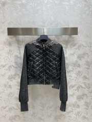 Louis Vuitton 1AFFP8 Quilted Malletage Bomber Jacket  - 1