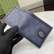 Gucci Ophidia GG Coin Wallet In Blue 12x9.5cm - 2