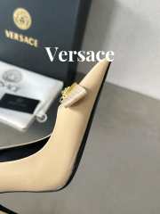 Versace High Heel In Beige 10cm - 6