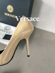 Versace High Heel In Beige 10cm - 5