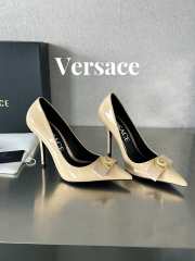 Versace High Heel In Beige 10cm - 2