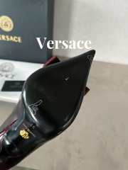 Versace High Heel In Burgundy 10cm - 4