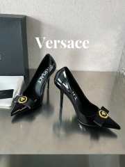 Versace High Heel In Black Patent Leather 10cm - 2