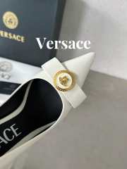 Versace High Heel In White 10cm - 6