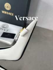 Versace High Heel In White 10cm - 4