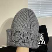 Loewe wool hat in grey - 1