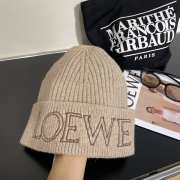 Loewe wool hat in beige - 1