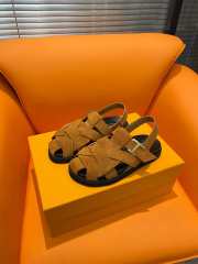 Tod's Sandal In Tan Suede - 1