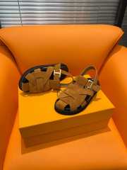 Tod's Sandal In Tan Suede - 4