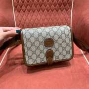 Gucci Mini Crossbody Bag With Interlocking G 20x17x8cm - 1