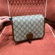 Gucci Mini Crossbody Bag With Interlocking G 20x17x8cm - 6