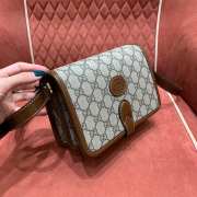 Gucci Mini Crossbody Bag With Interlocking G 20x17x8cm - 3