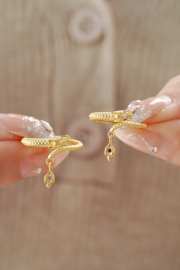 3D Lucky Dragon Gold Ring  - 2