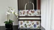 Dior Large Butterfly Zodiac Book Tote White Bag 42x35x18.5cm - 5