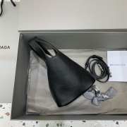 Balenciaga Locker Hobo Small Bag in Black 15x15x15cm - 5