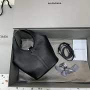 Balenciaga Locker Hobo Small Bag in Black 15x15x15cm - 4