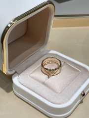 Coco Crush 18K Beige Gold Ring - 4