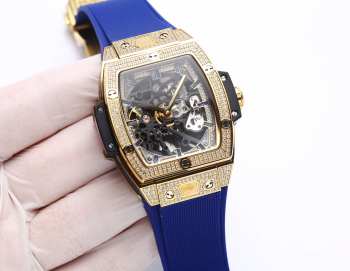 Hublot Chronogaph Titanium King Gold Watch 47x52mm