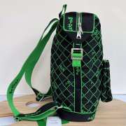 Bottega Veneta 658972 intrecciato leather logo backpack green 47x30x7cm - 6