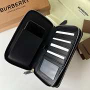 Burberry clutch bag in black grey 21.5x12.5x5cm - 5