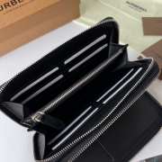 Burberry clutch bag in black grey 21.5x12.5x5cm - 2