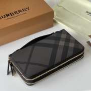 Burberry clutch bag in black brown 21.5x12.5x5cm - 5