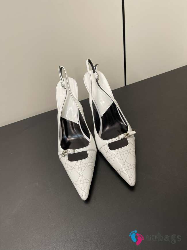 Dior high heels in white 8.5cm - 1