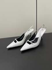 Dior high heels in white 8.5cm - 5