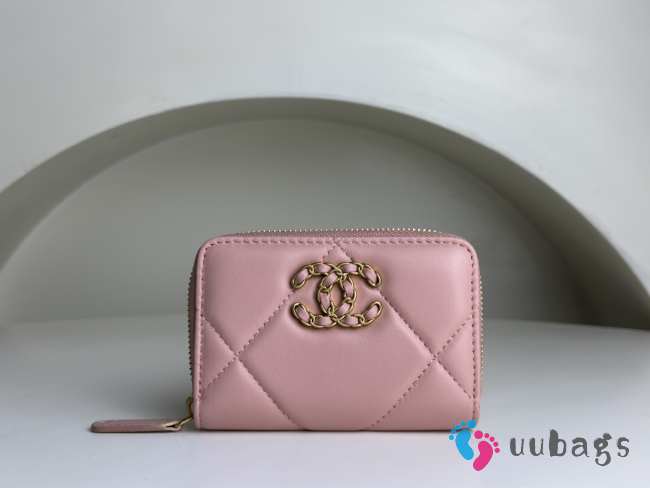 Chanel wallet in pink 11.5x8cm - 1