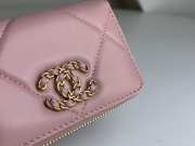 Chanel wallet in pink 11.5x8cm - 2