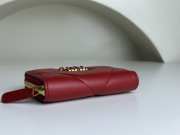 Chanel wallet in red 11.5x8cm - 5