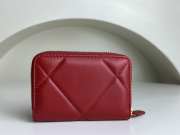 Chanel wallet in red 11.5x8cm - 3