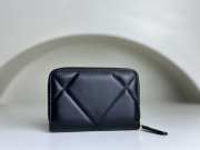 Chanel wallet in black 11.5x8cm - 4